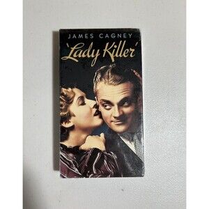 Lady Killer With James Cagney Video VHS New Sealed 1933 1991 B&W Film Cinema